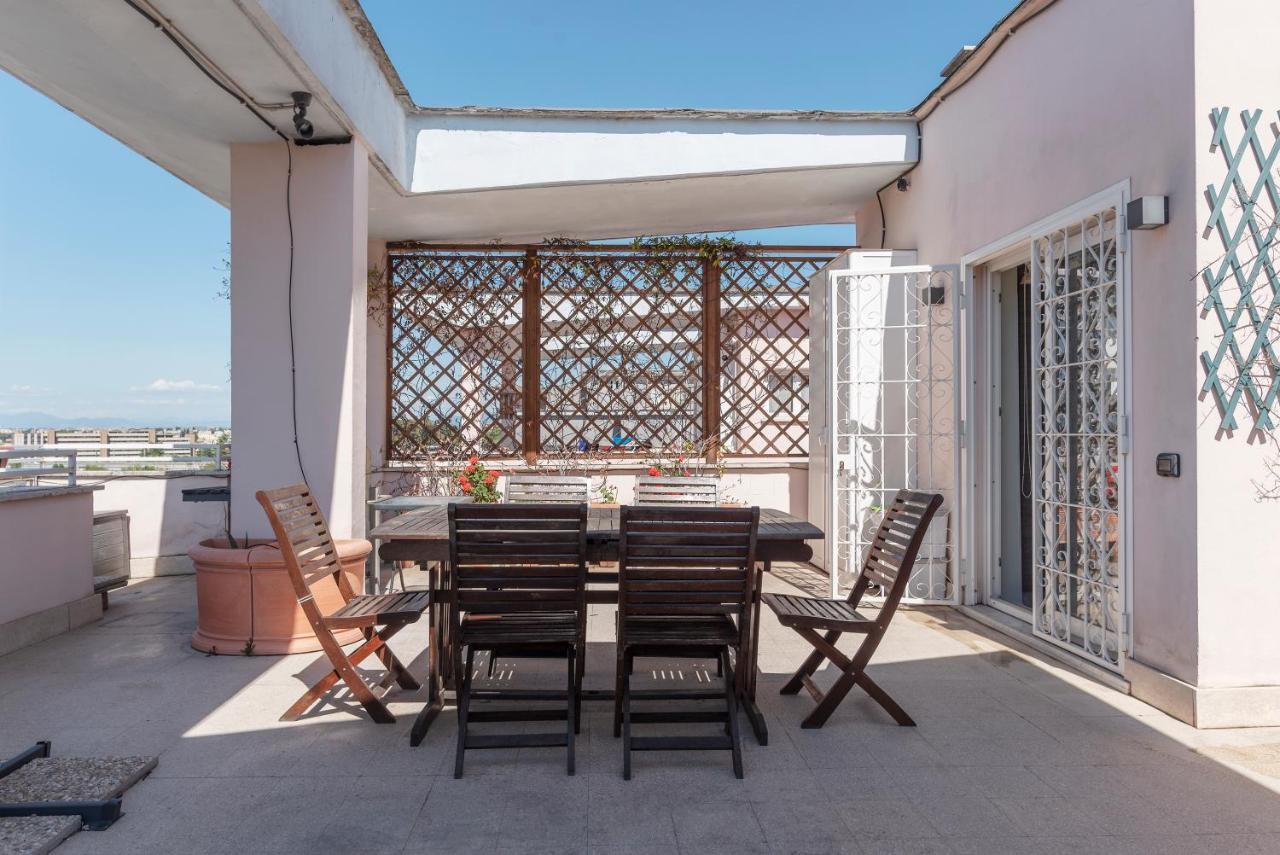 Piazza Bologna Terrace Apartment Rzym Zewnętrze zdjęcie