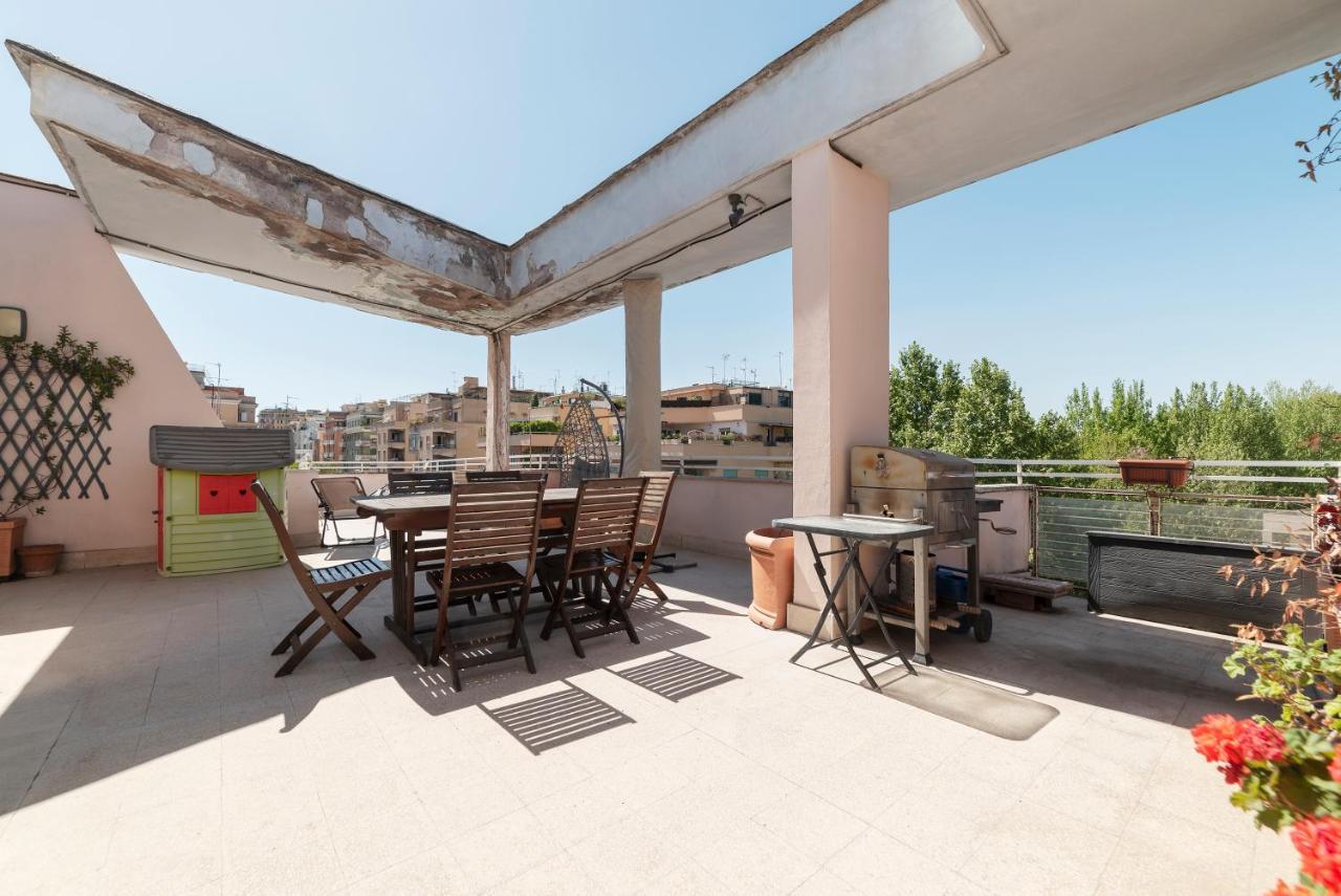 Piazza Bologna Terrace Apartment Rzym Zewnętrze zdjęcie
